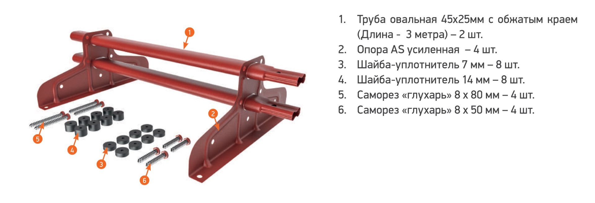 Снегозадержатели аквасистем для мягкой кровли